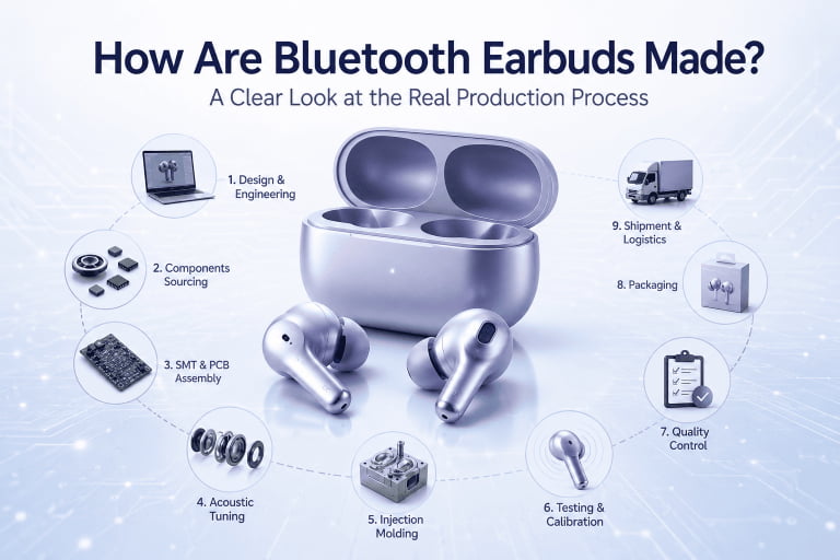 How Are Bluetooth Earbuds Made, And What Does Their Production Process Really Involve?