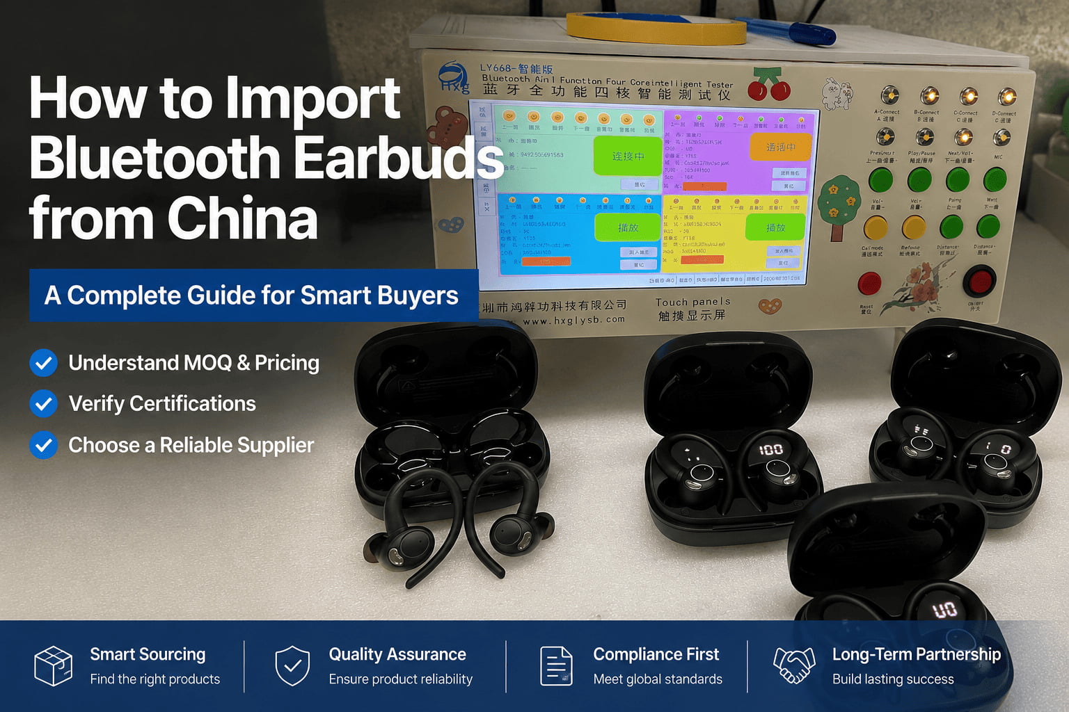 How Can You Successfully Import Bluetooth Earbuds from China?