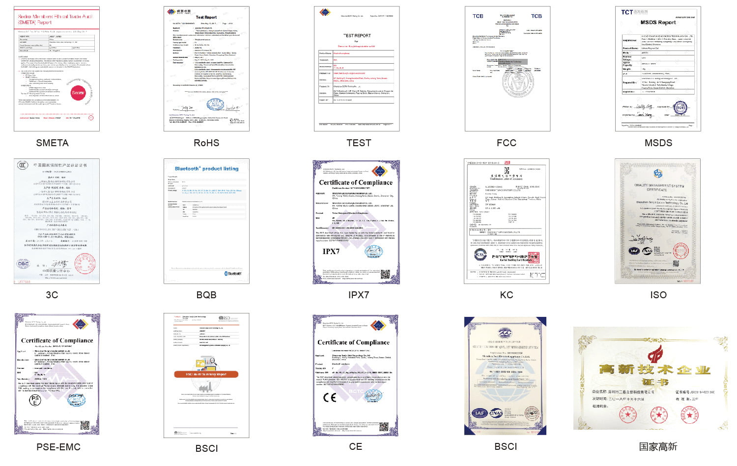 Company certifications and industry recognition