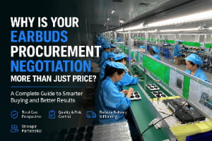 Why Is Your Earbuds Procurement Negotiation More Than Just Price?