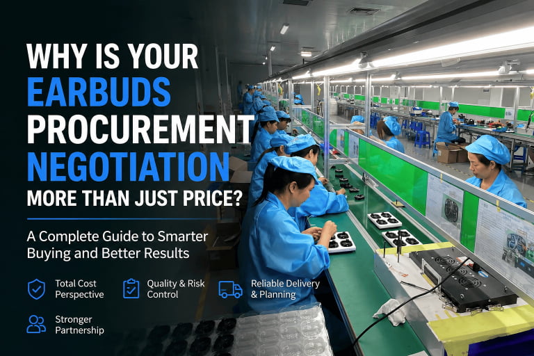 Why Is Your Earbuds Procurement Negotiation More Than Just Price?