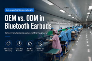 OEM vs. ODM in Bluetooth Earbuds: Which Manufacturing Path Is Right for You?
