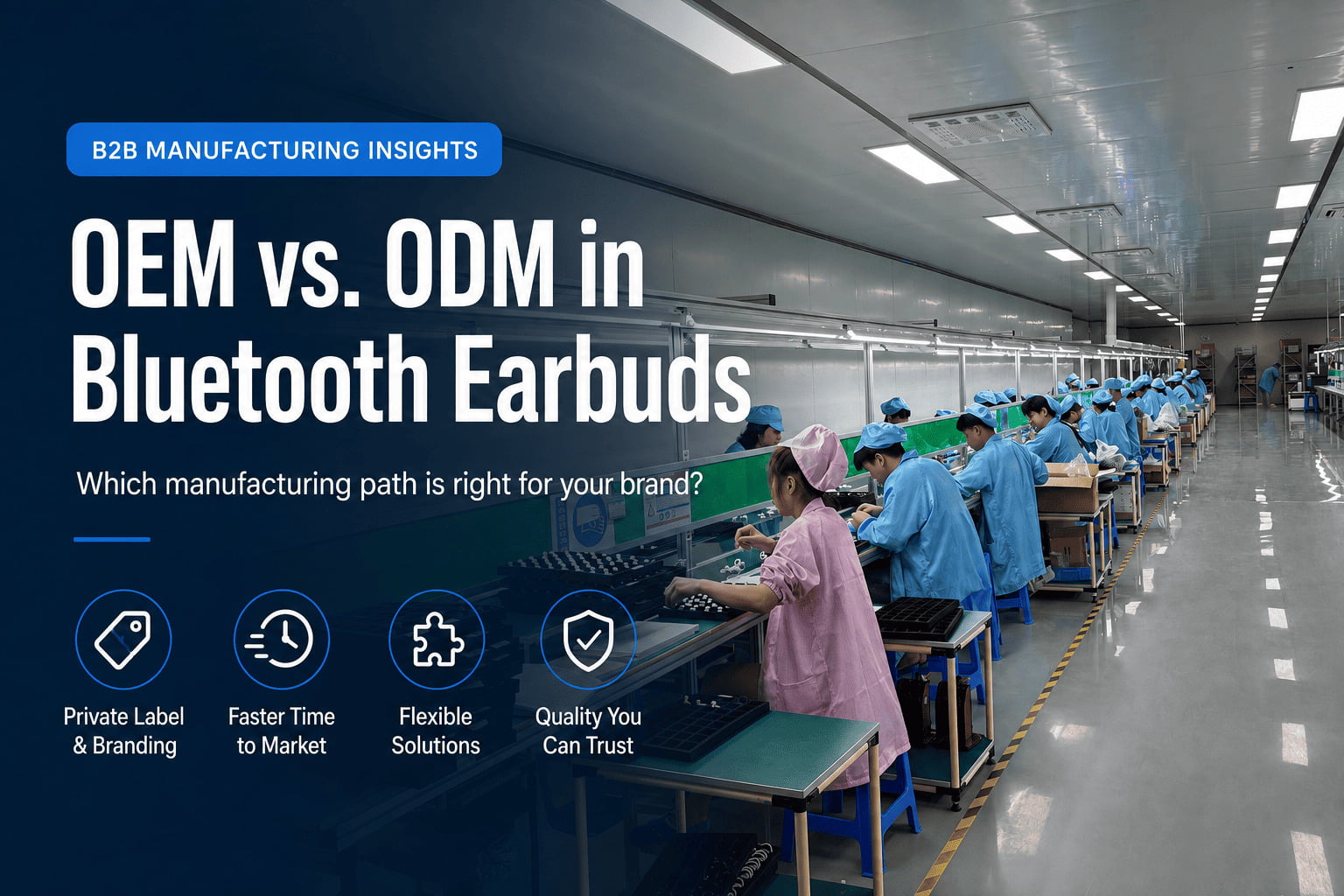 OEM vs. ODM in Bluetooth Earbuds: Which Manufacturing Path Is Right for You?