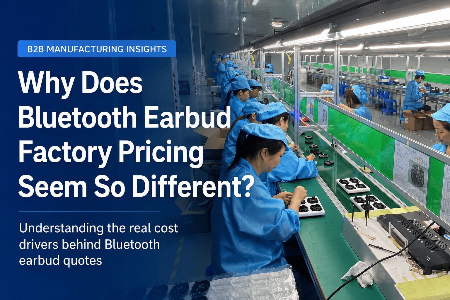 Why Does Bluetooth Earbud Factory Pricing Seem So Different?