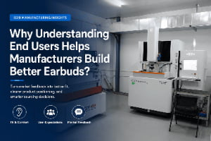 Why Understanding End Users Helps Manufacturers Build Better Earbuds?